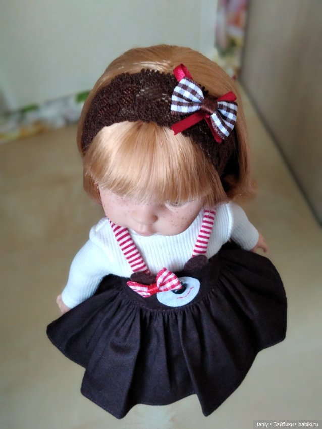 Комплект на куклу Паола Рейна 🤎🤍✨ (фото 2)