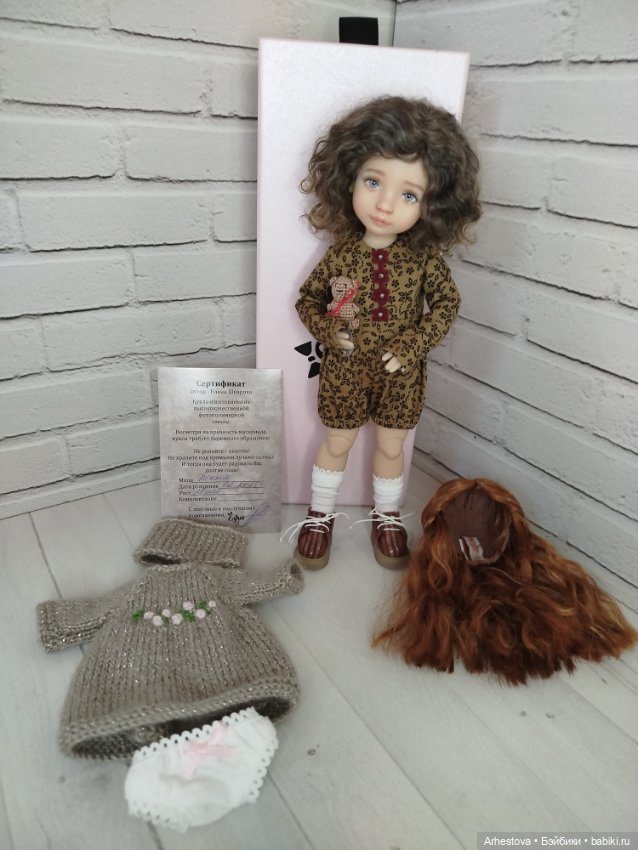 Женя от Елены Шкаровой (Esha dolls)