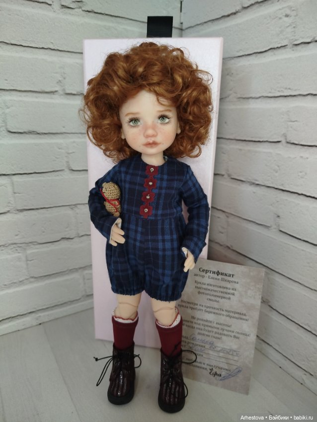 Санька от Елены Шкаровой ( Esha dolls) (фото 2)