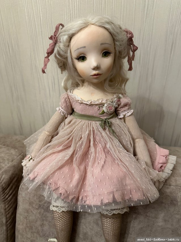 Продам текстильную куклу авторскую (фото 4)