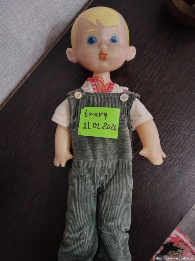 Володька Сморгон, СССР — Винтажные куклы и игрушки детства (фото 8)