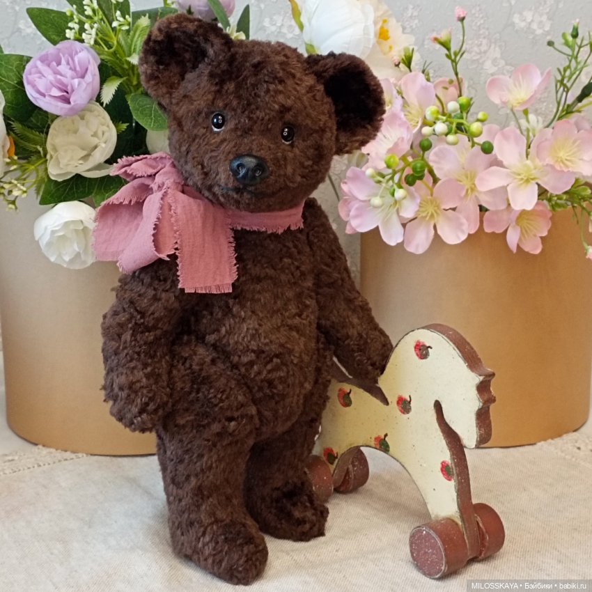 Советский плюшевый мишка — Авторские игрушки (фото 4)