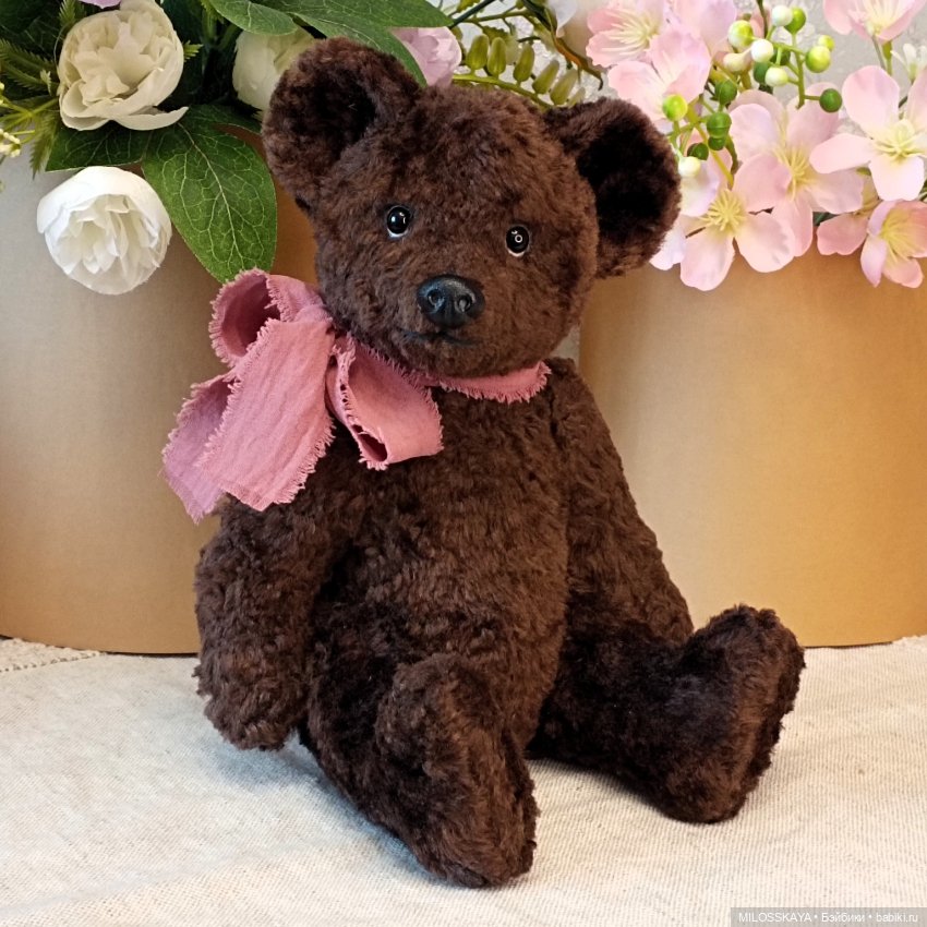 Советский плюшевый мишка — Авторские игрушки (фото 5)