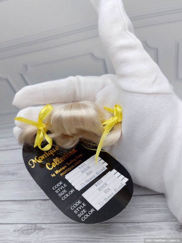 Парики Monique маленькие размеры RD4, 4-5, 5-6 (фото 3)