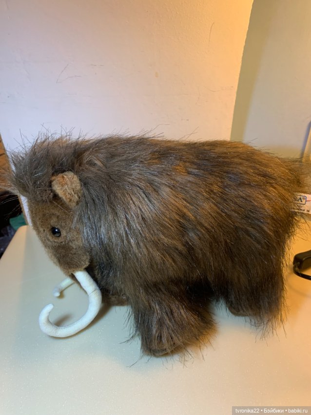 Hansa мамонтёнок 32 см — Игрушки для детей (фото 7)