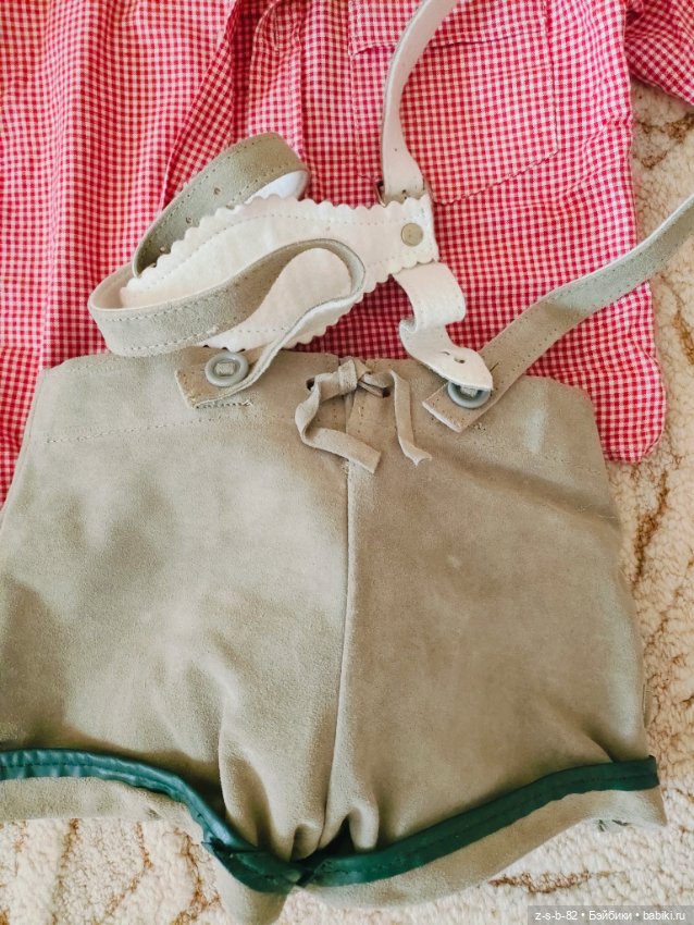 Настоящий баварский костюм для больших кукол (фото 3)