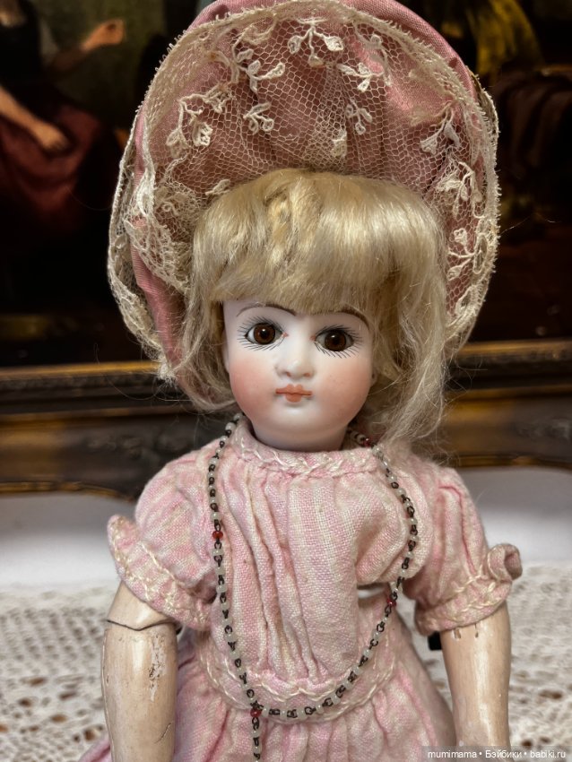 Антикварная миничка Sonneberg 106 /Ernst Grossmann рост 27 см (фото 4)