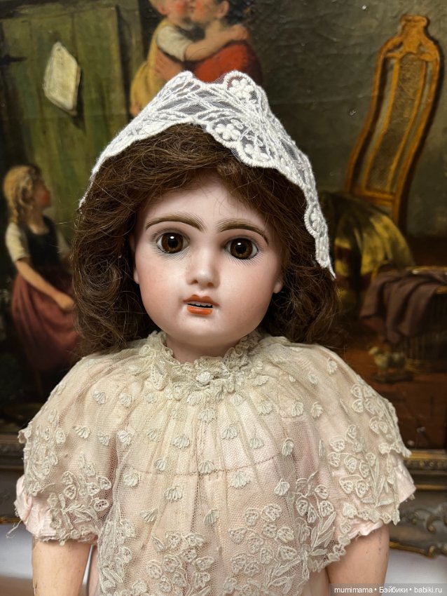 Французская антикварная кукла Jumeau 6 рост 46 см (фото 6)