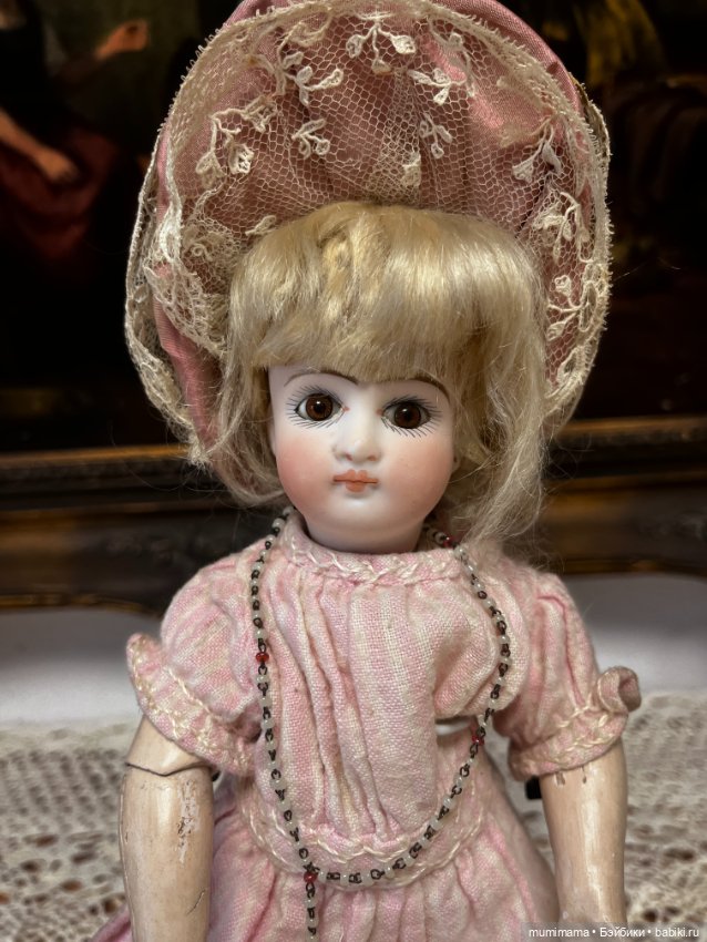 Антикварная миничка Sonneberg 106 /Ernst Grossmann рост 27 см (фото 3)