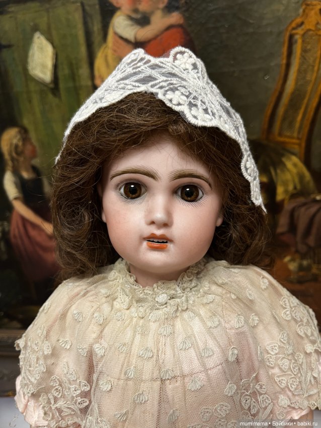 Французская антикварная кукла Jumeau 6 рост 46 см (фото 3)