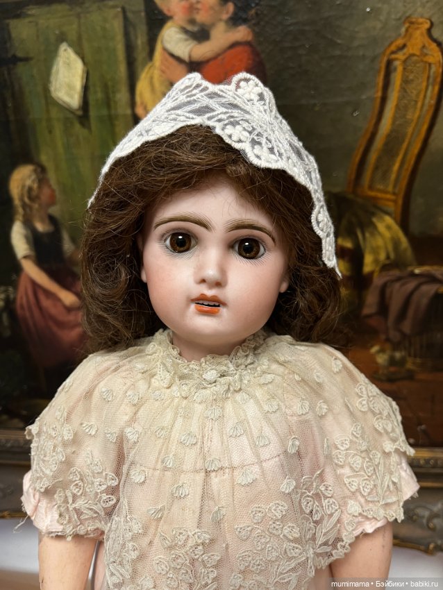 Французская антикварная кукла Jumeau 6 рост 46 см (фото 7)