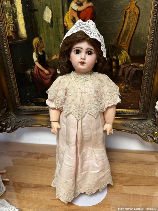 Французская антикварная кукла Jumeau 6 рост 46 см (фото 5)