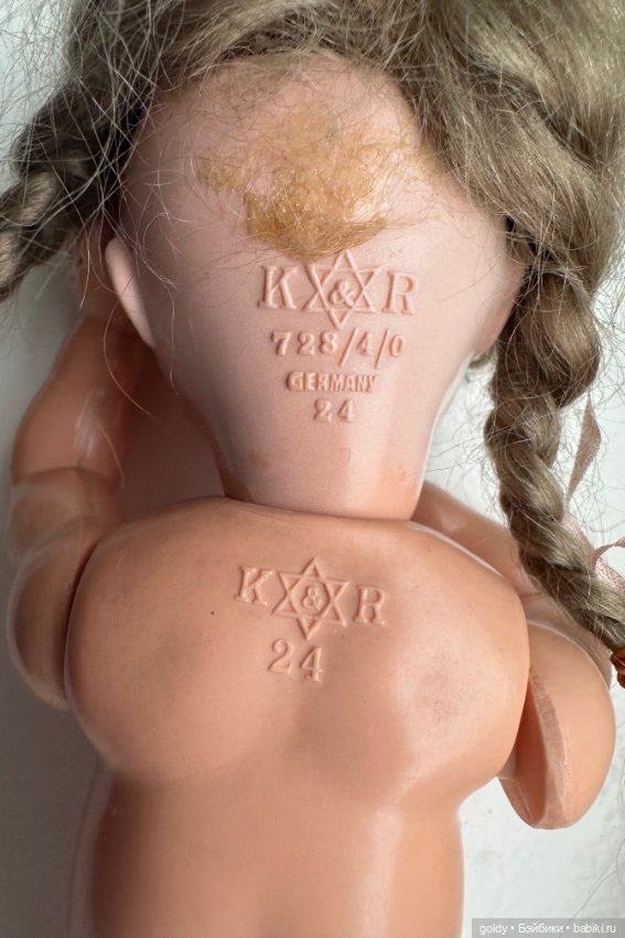 Продам целлулоидную куклу-K&R (фото 3)