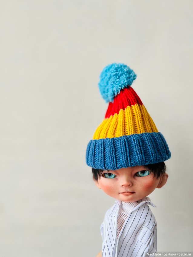 Авторская шарнирная кукла блайз Марк