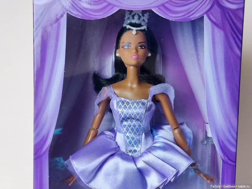 Барби балерина Одиль афро (фото 4)