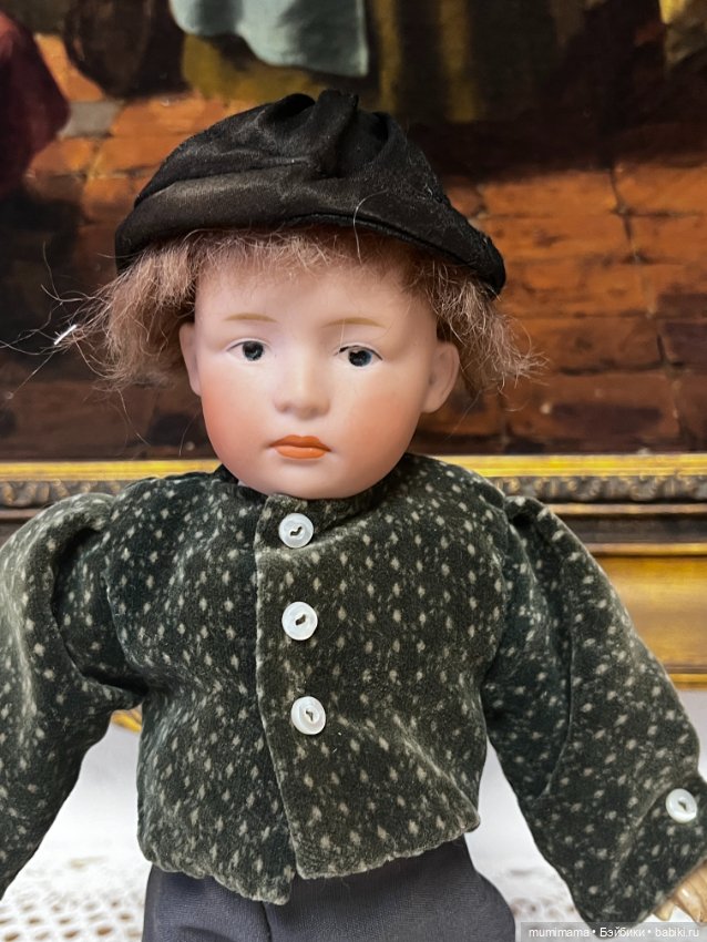 Хорошенький мальчишка Gebrüder Heubach 6969 рост 29 см (фото 7)