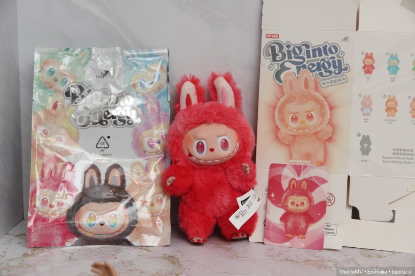 Labubu Big Into Energy — Коллекционные фигурки