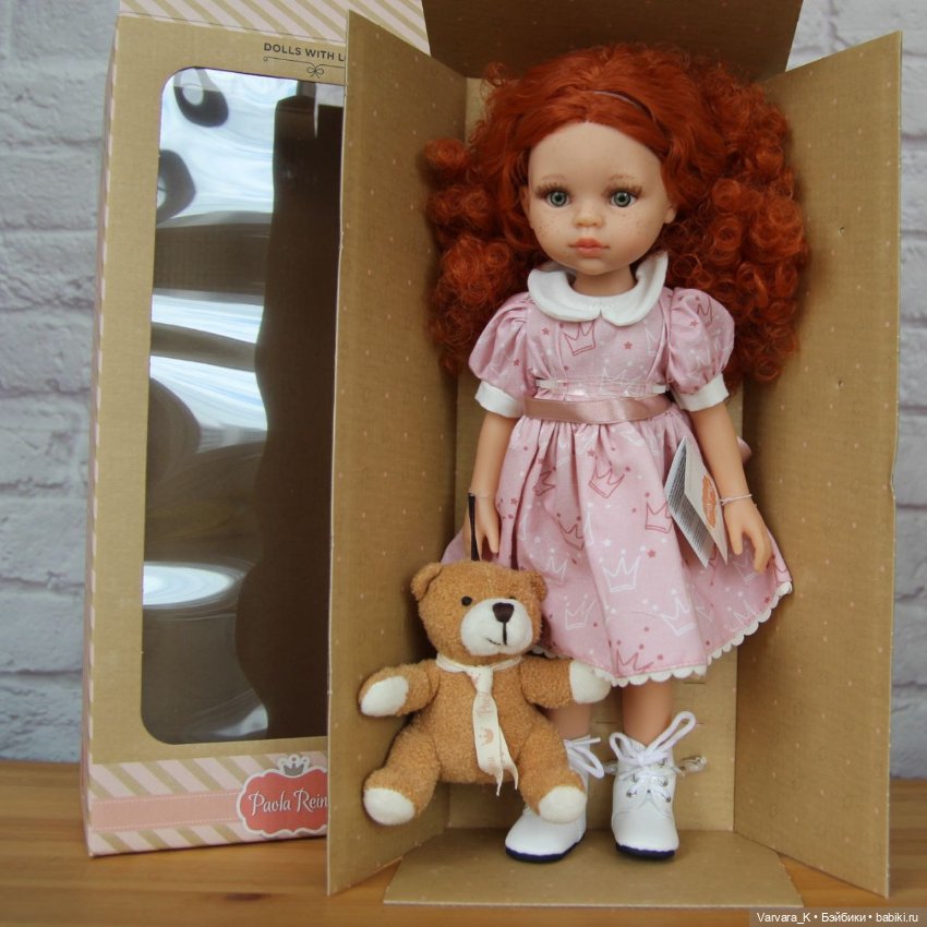 Paola Reina испанская кукла Марга, 32 см