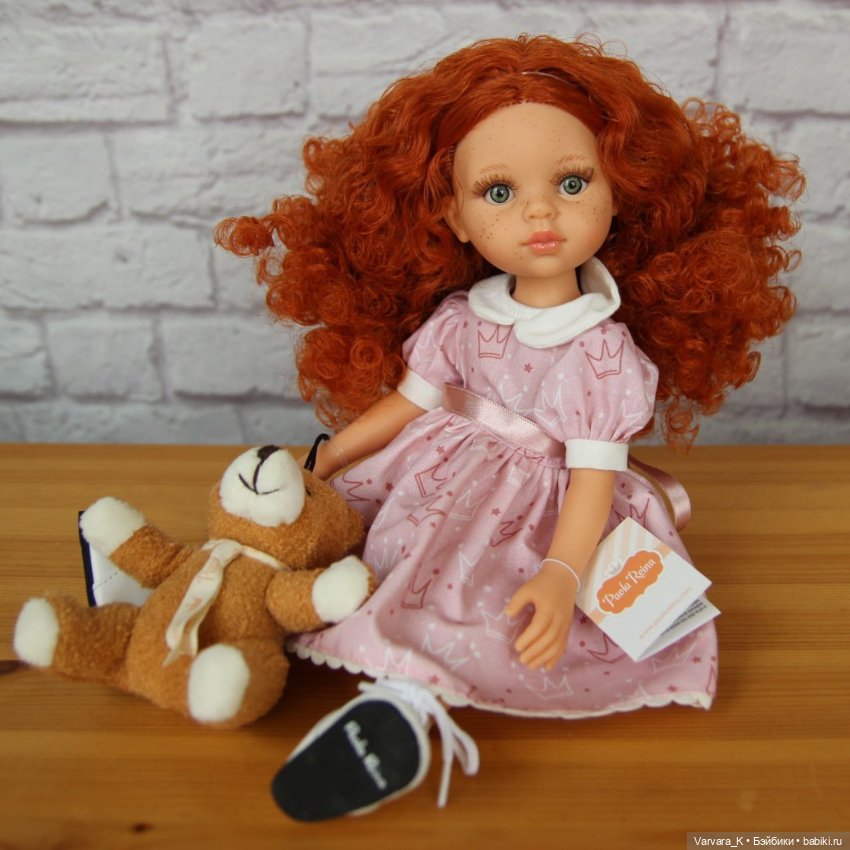 Paola Reina испанская кукла Марга, 32 см (фото 8)