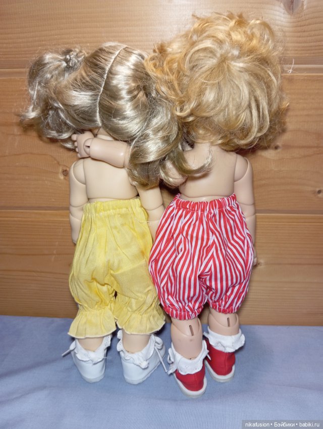 Платье и панталончики на куклу Meadow dolls, Got Little Kids, Вихтель, Бебифейс (фото 5)