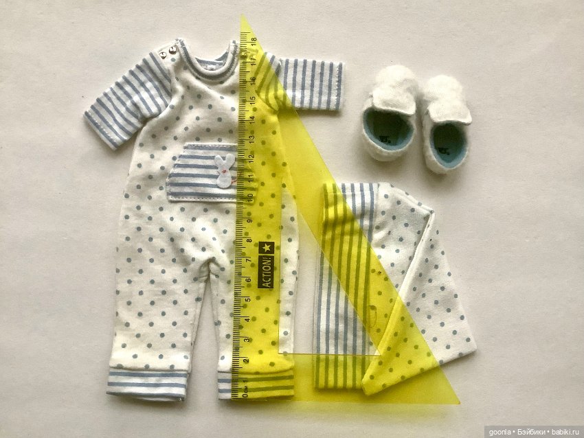 Пижамный аутфит на бжд, тини, YoSD (фото 3)