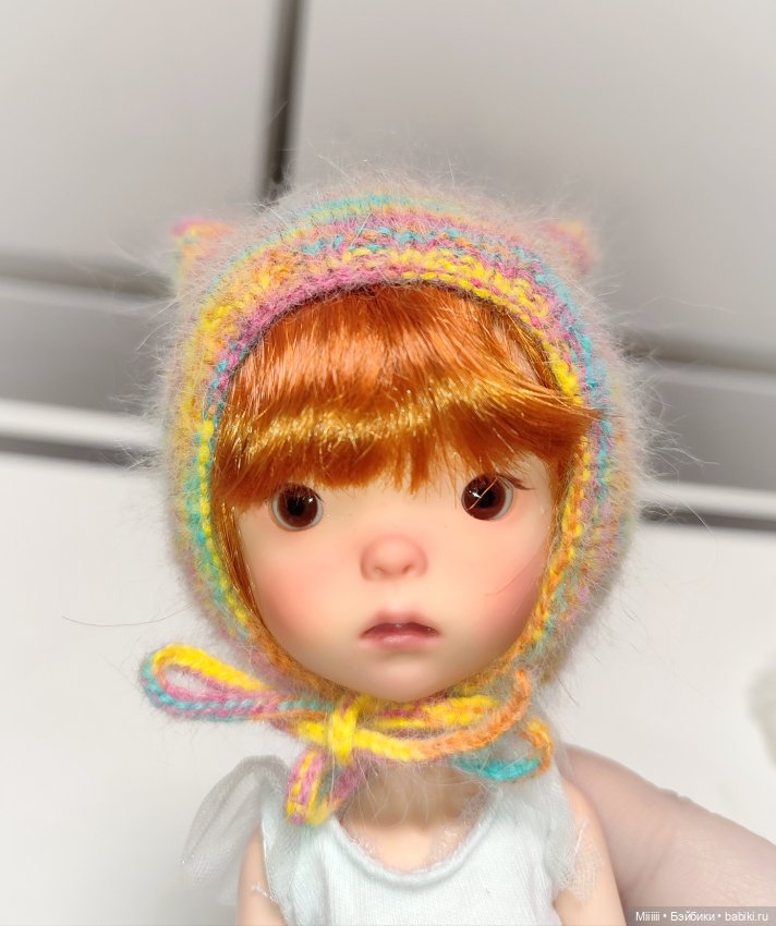 Шапочка Кошка для кукол Ландуду Landoudou (фото 2)