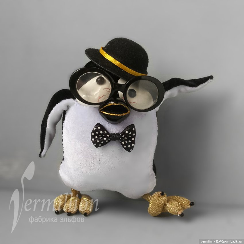 Пингвины, текстильные игрушки (фото 3)