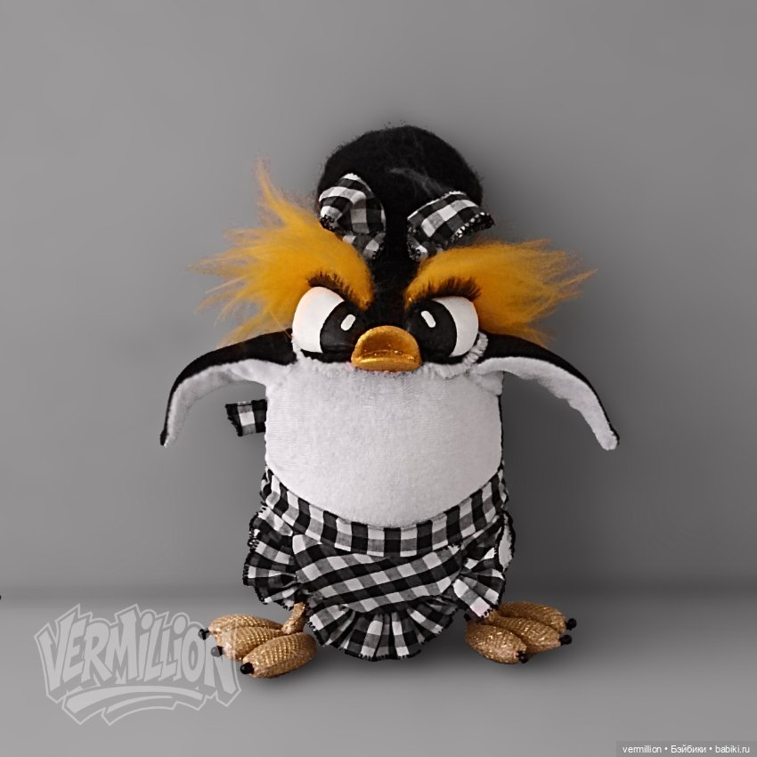 Пингвины, текстильные игрушки (фото 5)