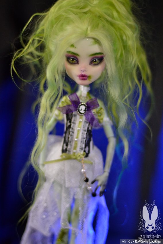 Монстер Хай ООАК / Monster High OOAK Битлджус (фото 8)