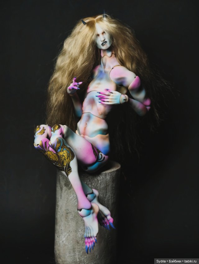 Демон Паж — Авторские куклы BJD (фото 7)