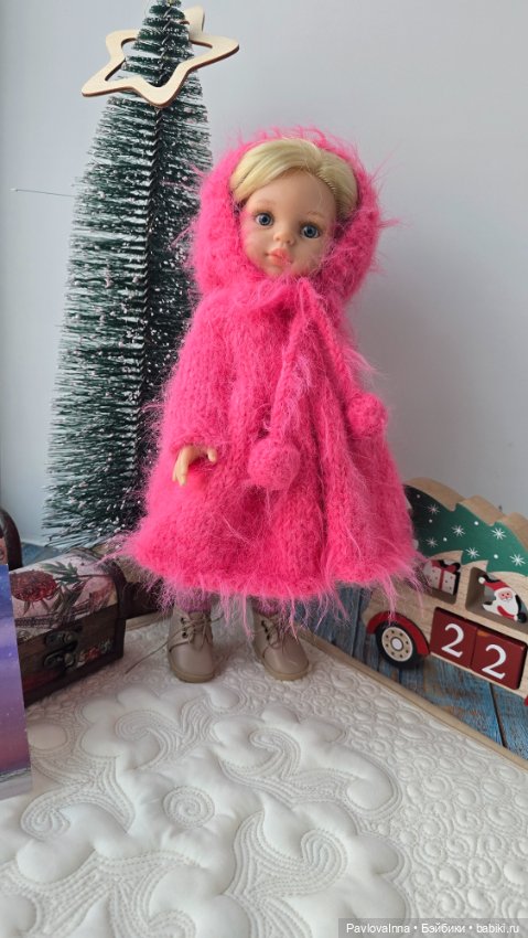 Пушистая шубка для паолочек из мериноса (фото 7)