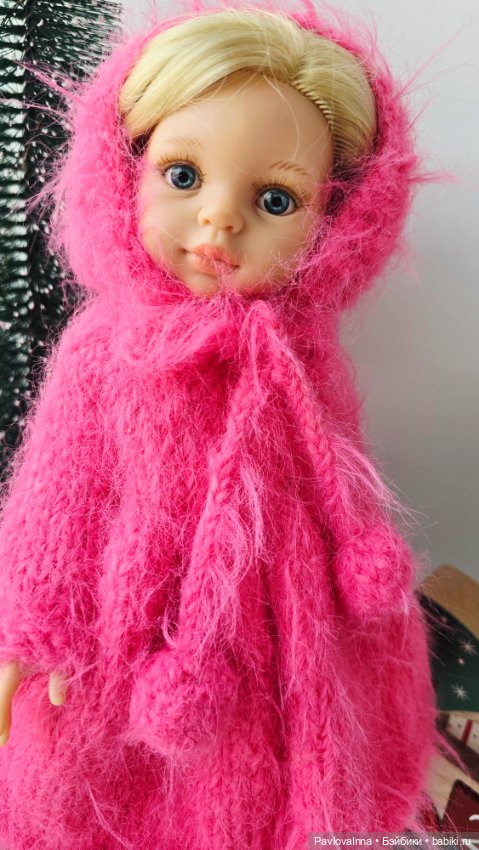 Пушистая шубка для паолочек из мериноса