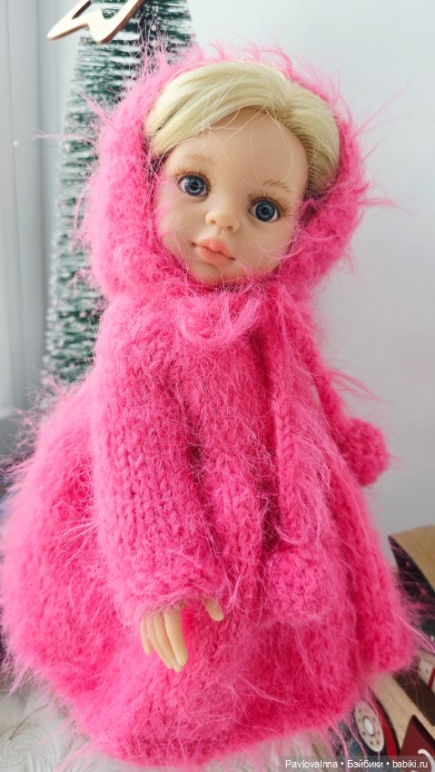 Пушистая шубка для паолочек из мериноса (фото 5)