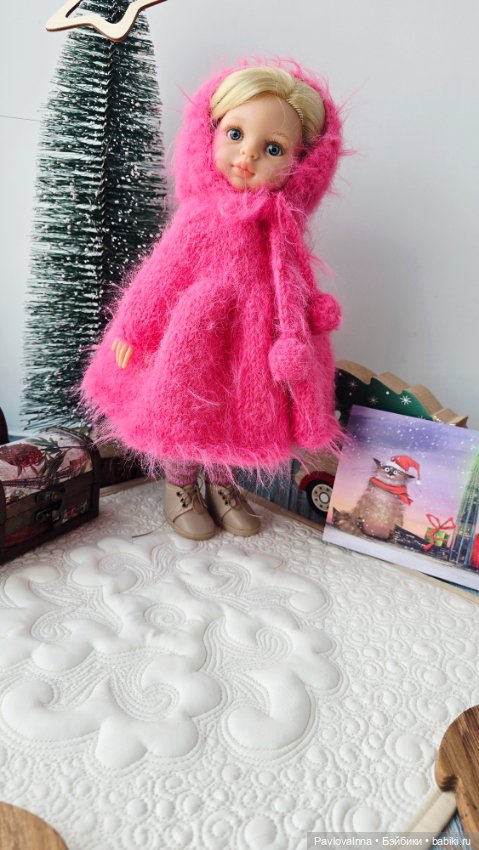 Пушистая шубка для паолочек из мериноса (фото 8)