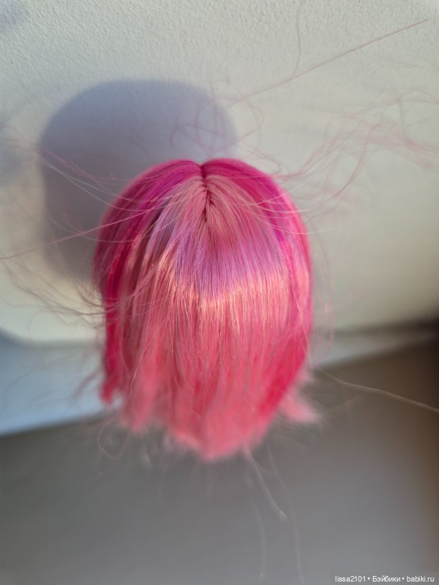 Русалочка Odile на mtm теле. Одиль розовые волосы (фото 9)