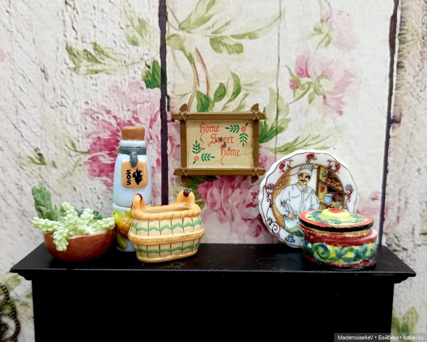Кухонные мелочи — Миниатюра для кукол (фото 9)