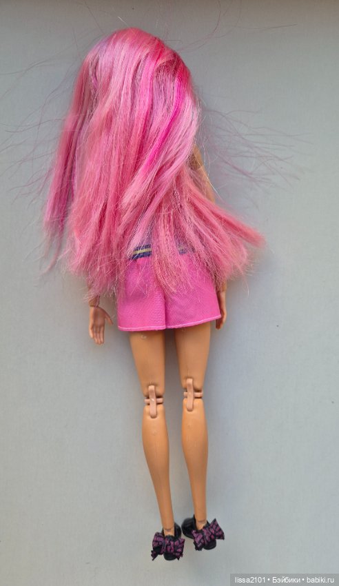 Русалочка Odile на mtm теле. Одиль розовые волосы (фото 7)