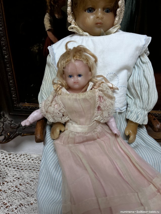 2 Восковые английские куколки Lucy Peck рост 54/22 см (фото 6)
