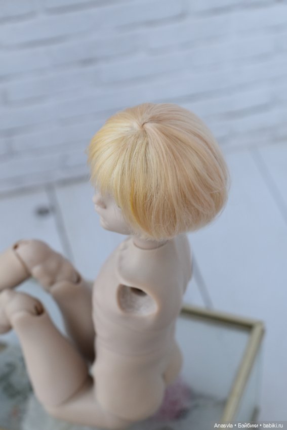 Парик ассиметричное каре — Парики для BJD (фото 4)