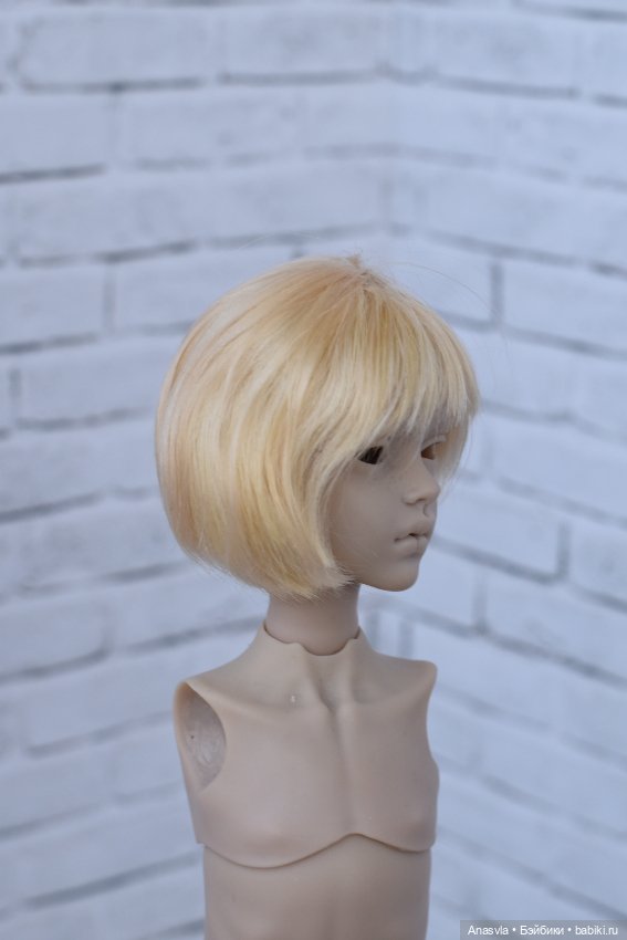 Парик ассиметричное каре — Парики для BJD (фото 3)