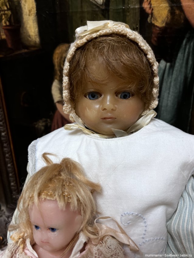 2 Восковые английские куколки Lucy Peck рост 54/22 см (фото 9)