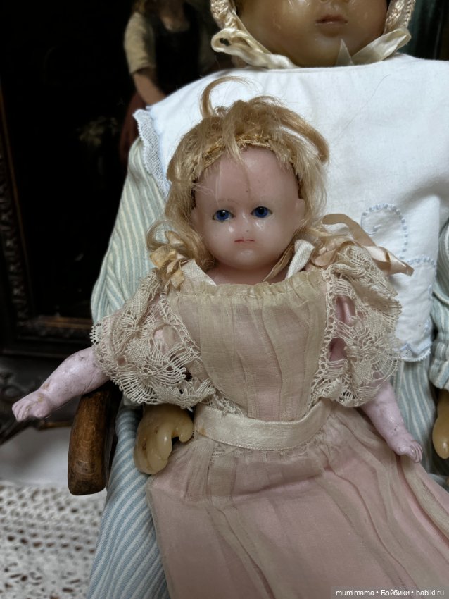 2 Восковые английские куколки Lucy Peck рост 54/22 см (фото 7)