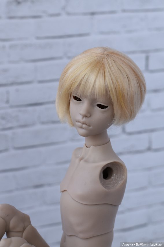 Парик ассиметричное каре — Парики для BJD (фото 5)