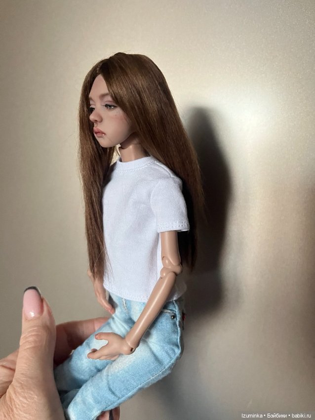 Парик для Лоры Птички из альпаки (фото 5)