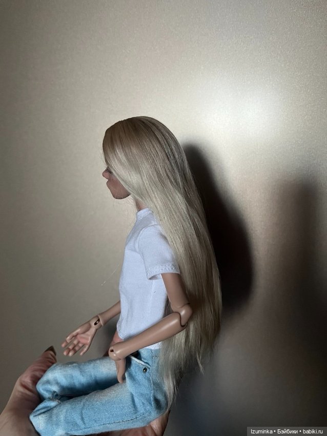 Парик для Лоры Птички омбре из нежной козочки (фото 5)