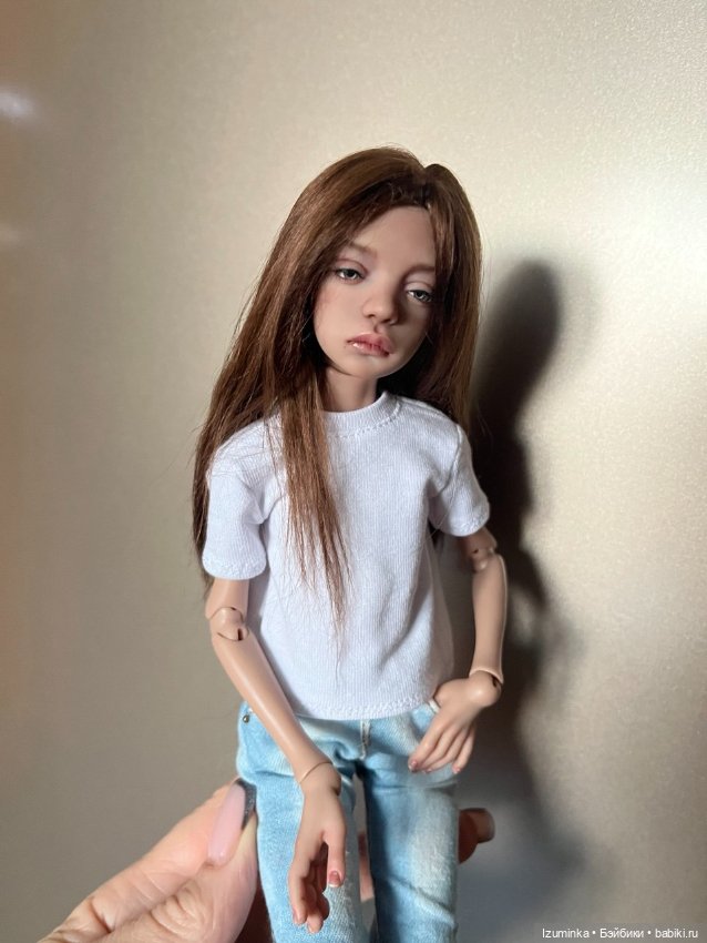 Парик для Лоры Птички из альпаки (фото 4)