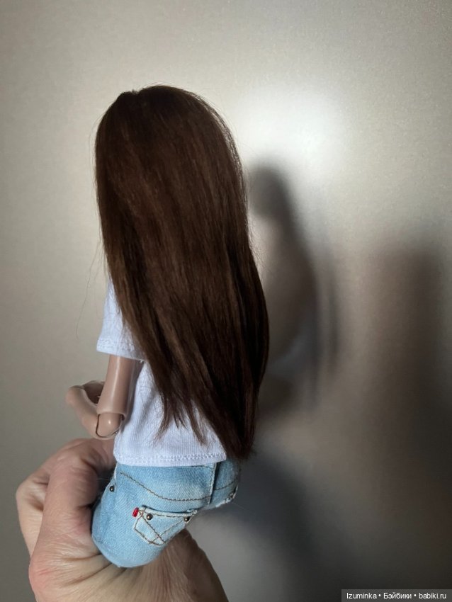 Парик для Лоры Птички из альпаки (фото 8)