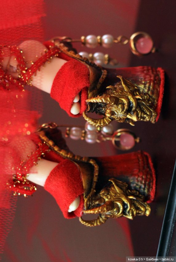 Авторская шарнирная кукла Цунайна (фото 7)