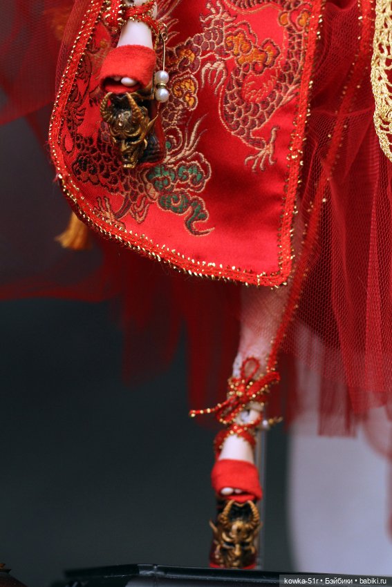 Авторская шарнирная кукла Цунайна (фото 4)