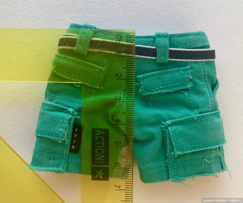 Шорты на тини, 1/6, YoSD — Одежда для BJD (фото 4)